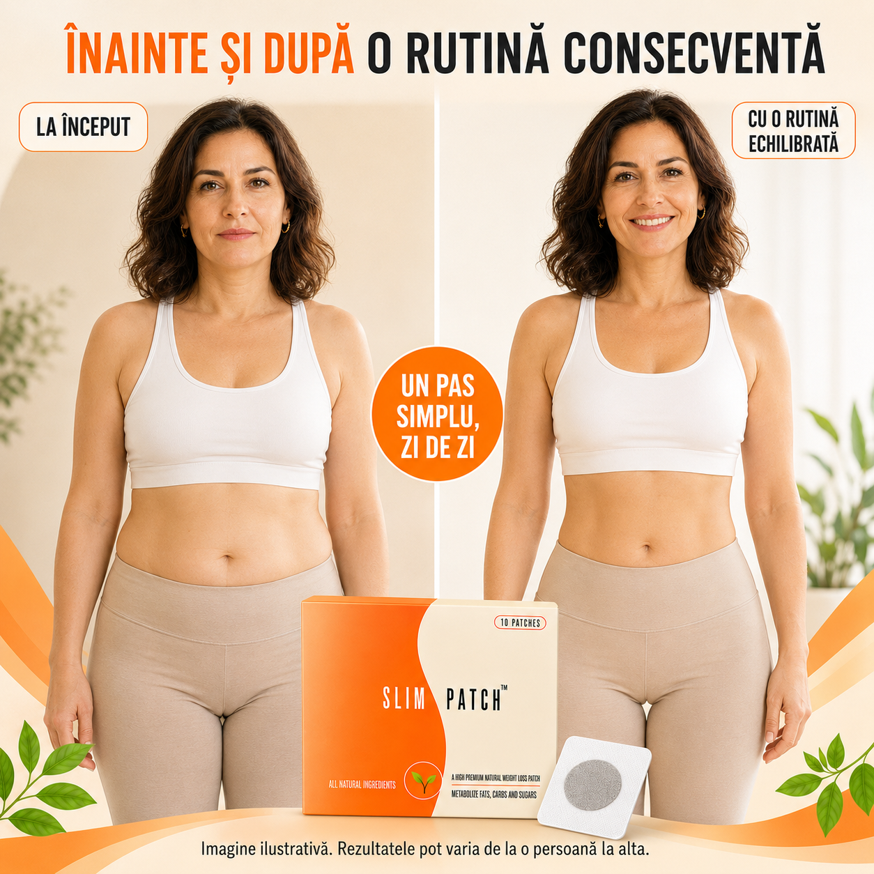 Set 90 Plasturi Slim Patch, Cură Completă pentru 3 Luni, pentru Detoxifiere Naturală, Reduce Poftă de Mâncare, Eliminarea Toxinelor din Corp