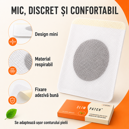 Set 90 Plasturi Slim Patch, Cură Completă pentru 3 Luni, pentru Detoxifiere Naturală, Reduce Poftă de Mâncare, Eliminarea Toxinelor din Corp