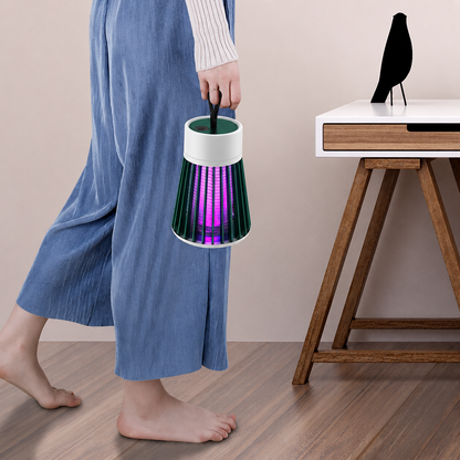 Set 3 x Lampă Anti-Țânțari cu Lumină UV si Plasă Electrică de Înaltă Tensiune, Portabilă, Silențioasă