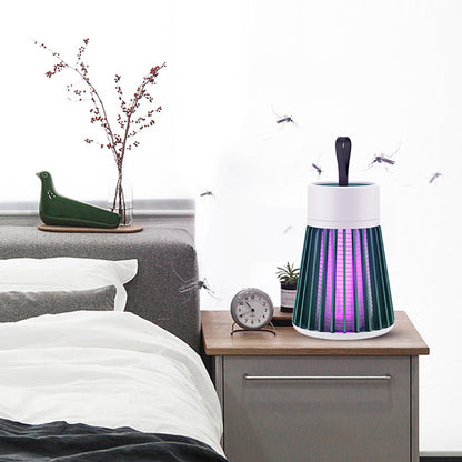 Set 3 x Lampă Anti-Țânțari cu Lumină UV si Plasă Electrică de Înaltă Tensiune, Portabilă, Silențioasă