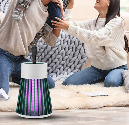Set 3 x Lampă Anti-Țânțari cu Lumină UV si Plasă Electrică de Înaltă Tensiune, Portabilă, Silențioasă