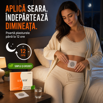 Set 90 Plasturi Slim Patch, Cură Completă pentru 3 Luni, pentru Detoxifiere Naturală, Reduce Poftă de Mâncare, Eliminarea Toxinelor din Corp