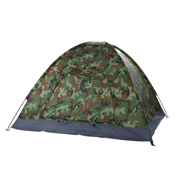 Cort Camping pentru 3-4 Persoane (Dimensiuni 200x200x135cm), Foarte Solid și Rezistent la Intemperii, Impermeabil, Protecție UV, Plasă Anti-Insecte, Geantă Transport