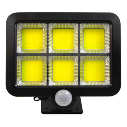 Set 4 Proiectoare LED cu Panou Solar, Senzor de Mișcare, Rezistență la Ploaie (IP65), Mod Automat Noapte/Zi
