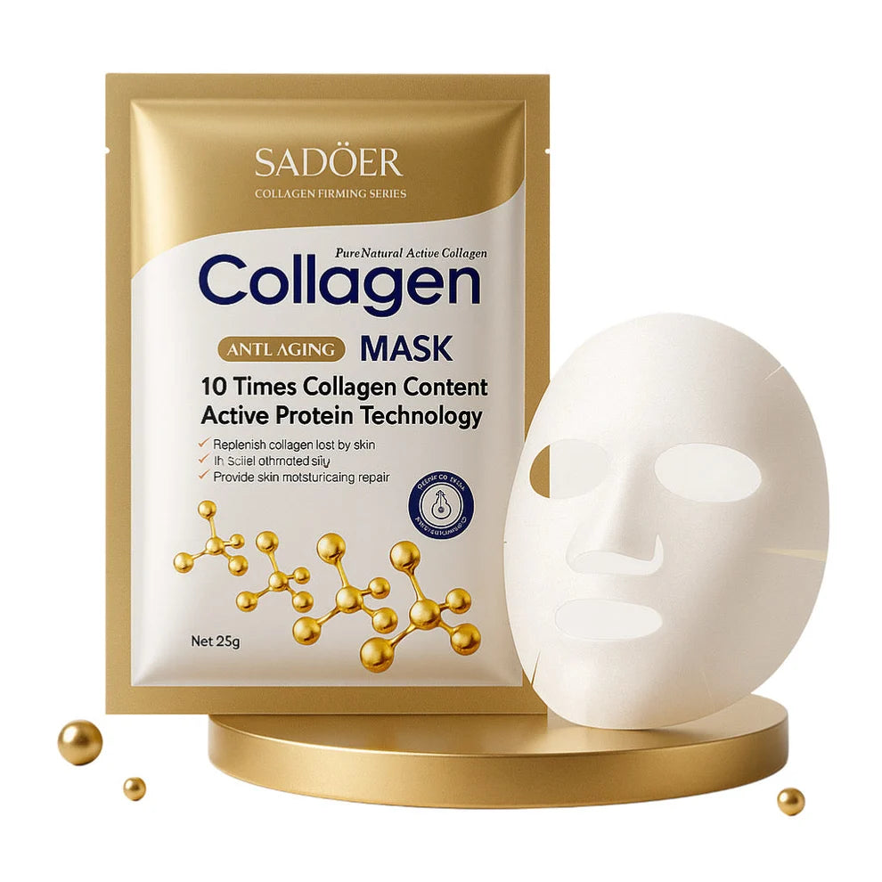 Set 2 x Mască Anti-Îmbătrânire cu Collagen, 25g